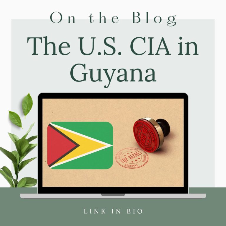 CIA Involvement in Guyana
