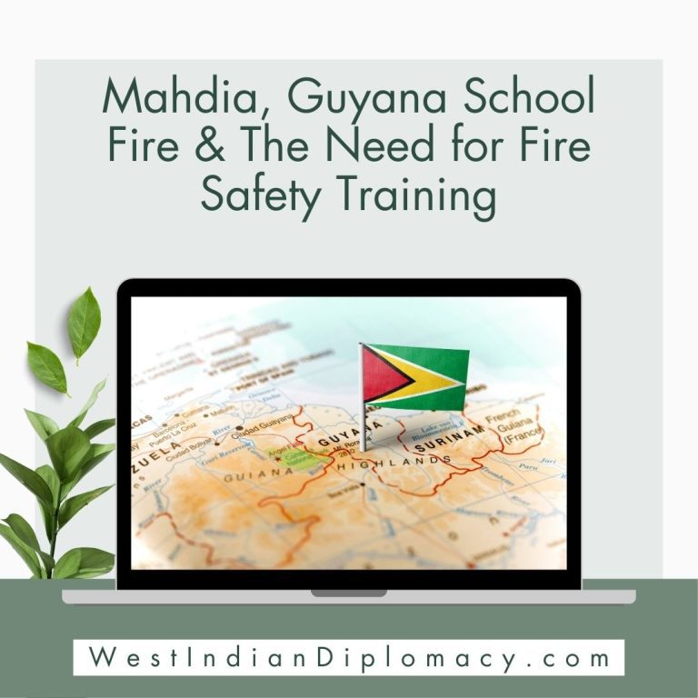 School Fire in Mahdia Guyana