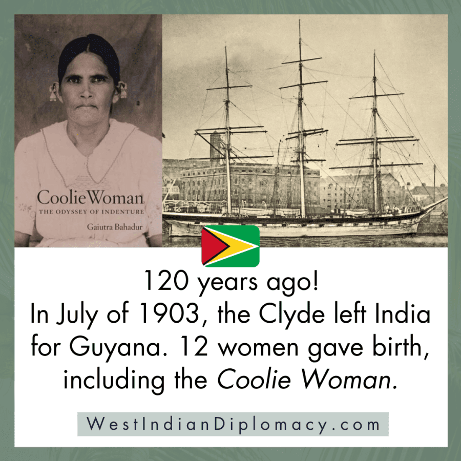 What ships transported Indian indentured servants to Trinidad and ...